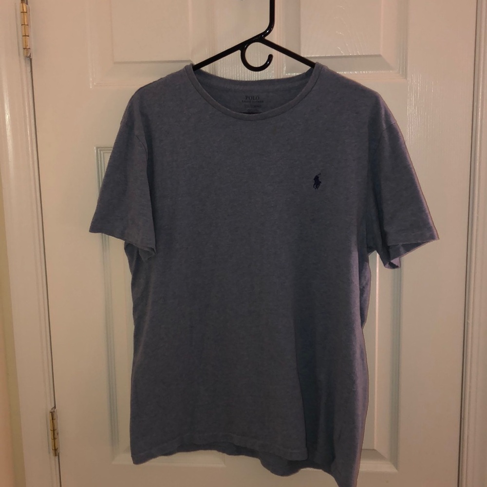 Blue polo t shirt